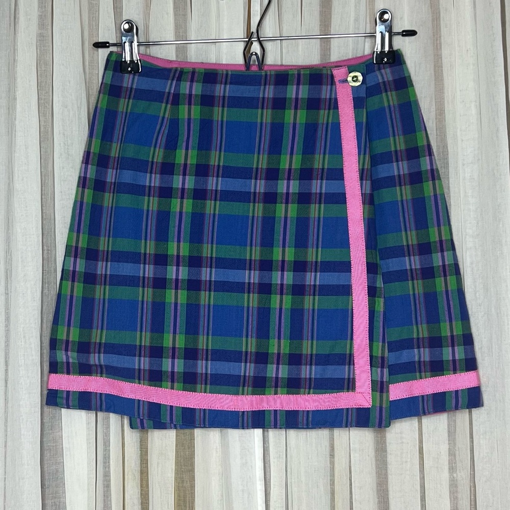 NWT Lilly Pulitzer Halley Reversible Wrap Mini Skirt - Picture 2 of 8